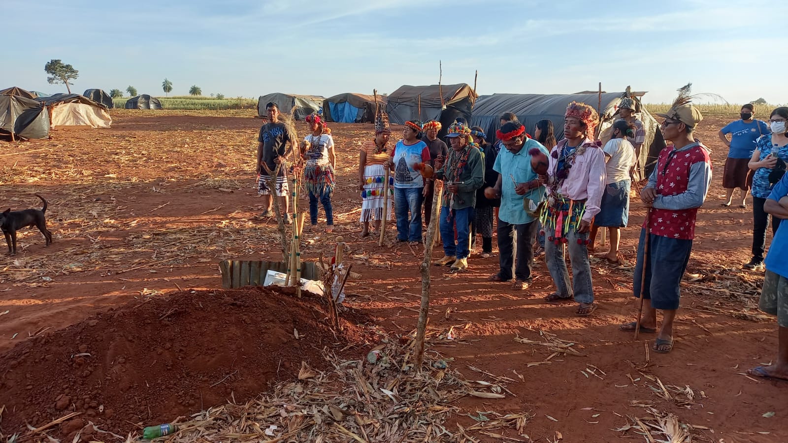 Caravana Ecuménica com povo guarani kaiowa